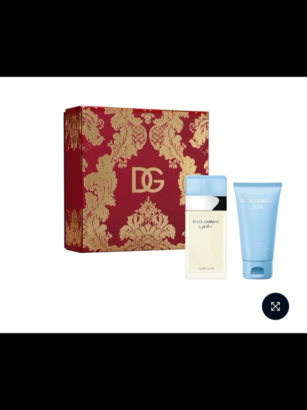 Dolce & Gabbana Light Blue Gift Set with Red & Gold Box - Picture 7 of 7